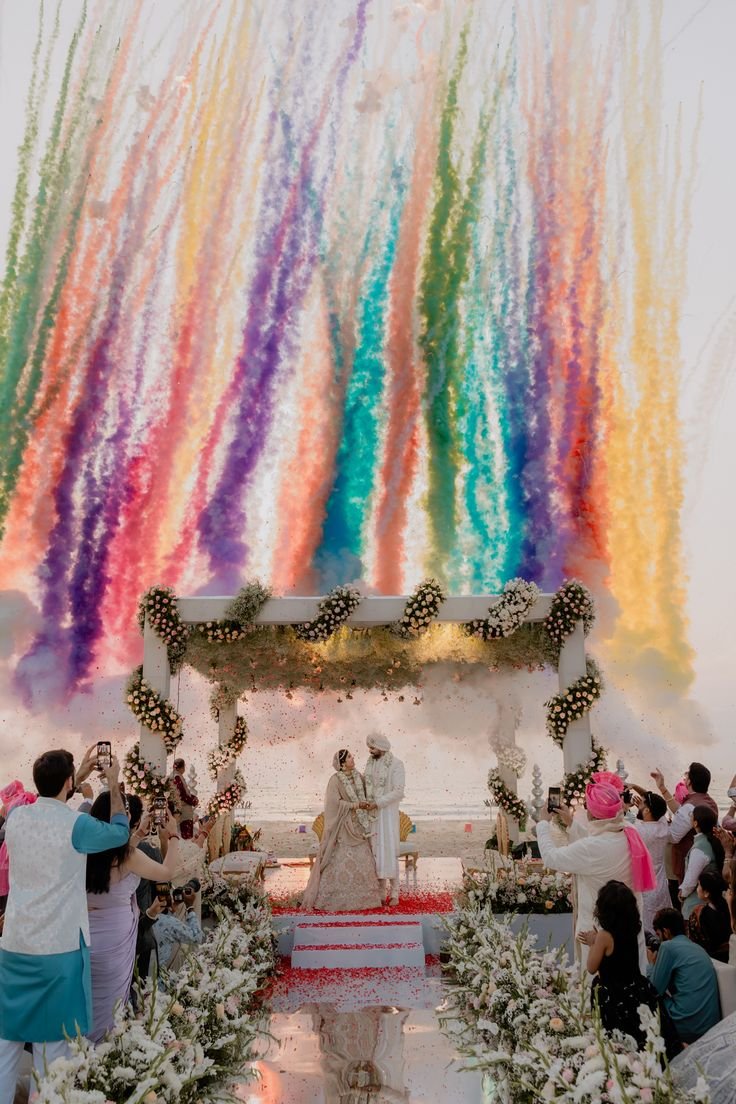 Beach wedding in Kerala