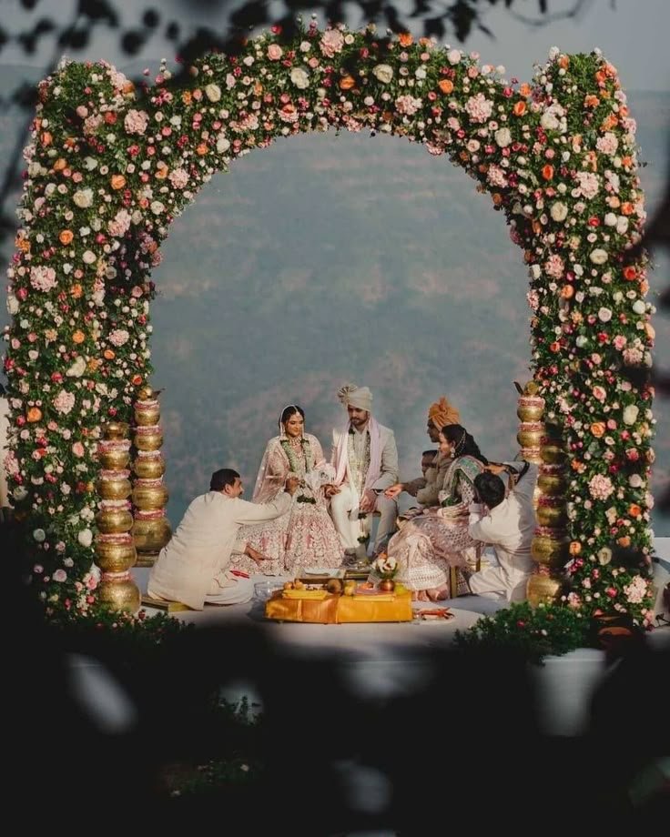Hill wedding in Kerala